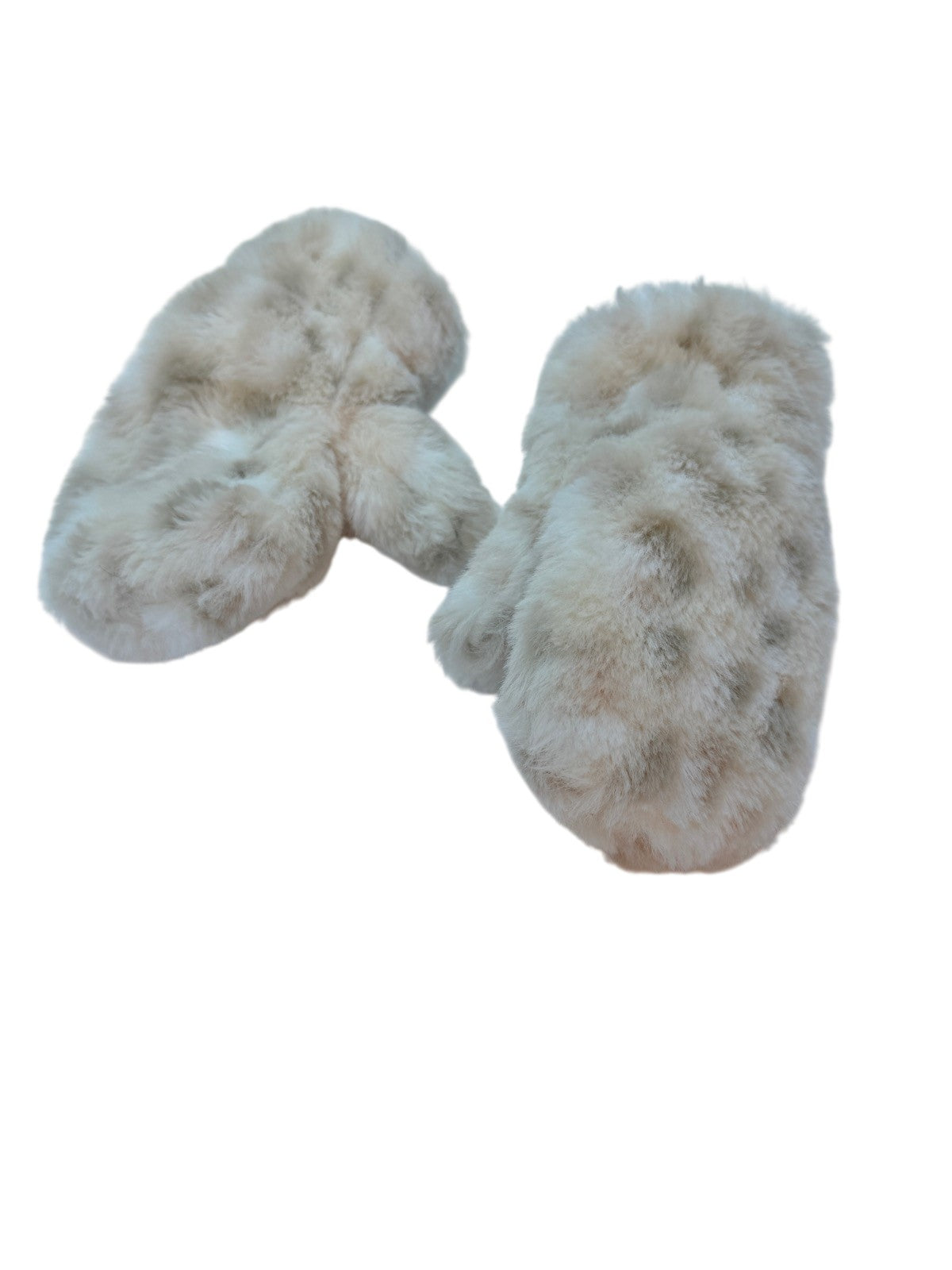 Baby Gap Faux Fur Mittens Size 1/2Y
