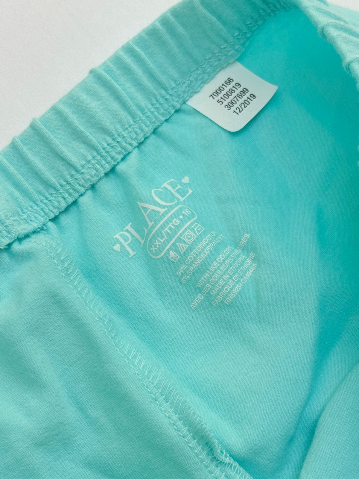 The Children's Place Mint Leggings XXL 16