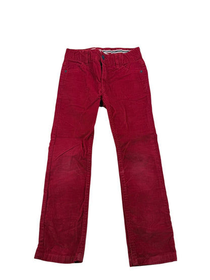 Jacadi Red Corduroy Pants Size 6Y