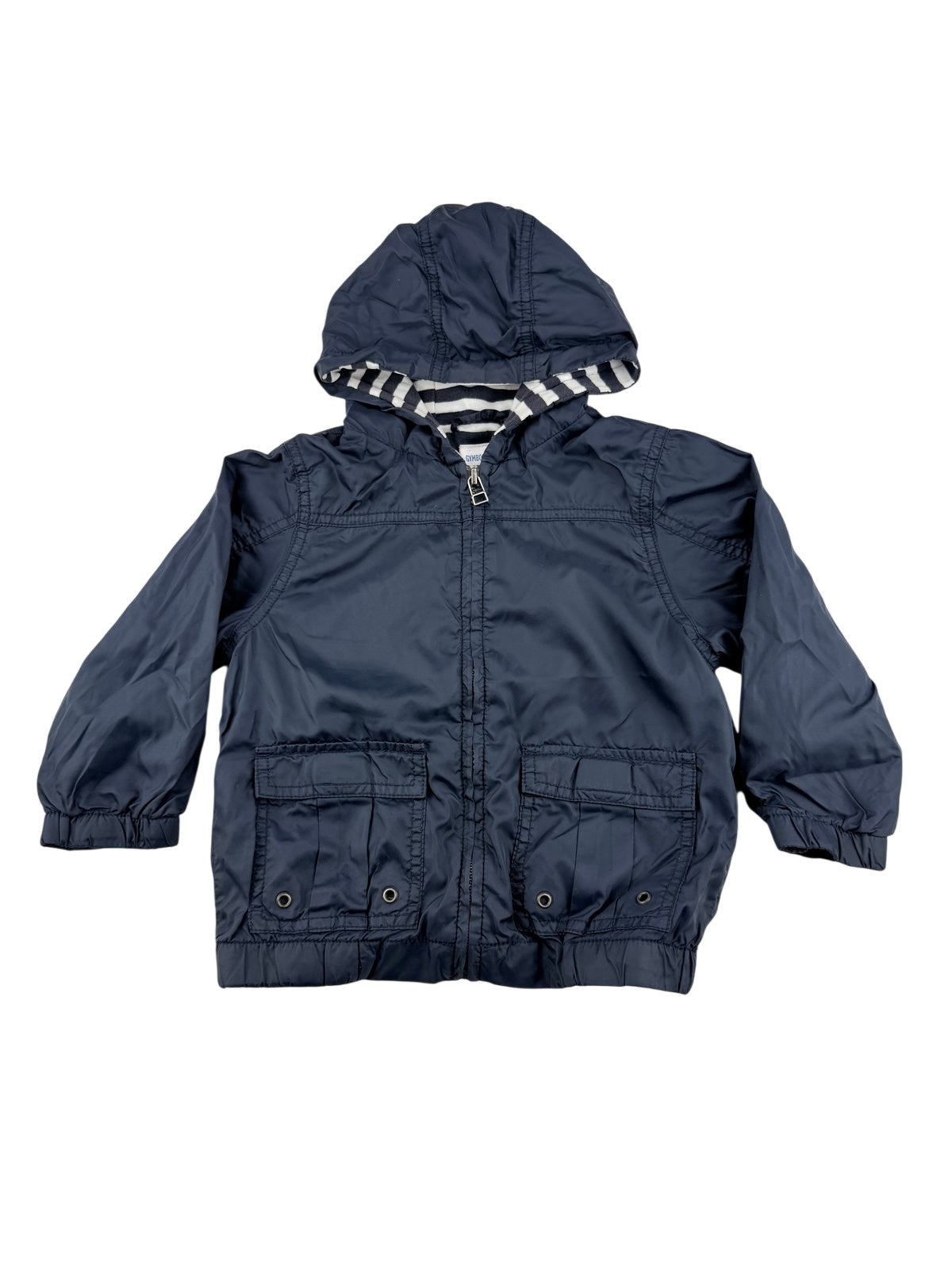 Gymboree Navy Hooded Jacket 2T-3T