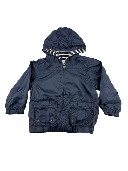 Gymboree Navy Hooded Jacket 2T-3T