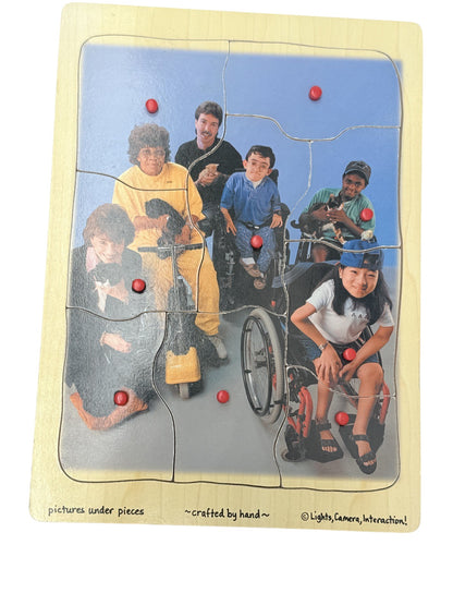 Lights Camera Interaction Disability Awareness Puzzle