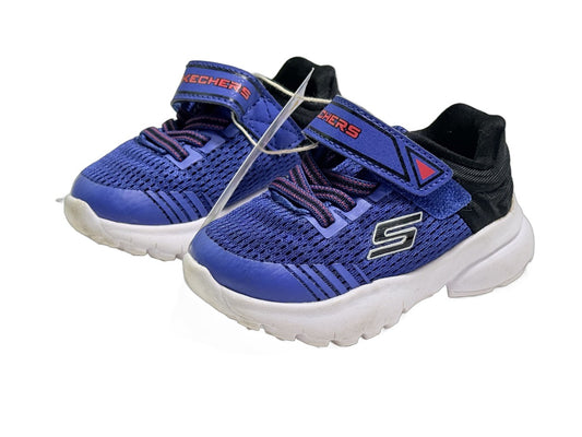Skechers Blue Black Sneakers Size 6