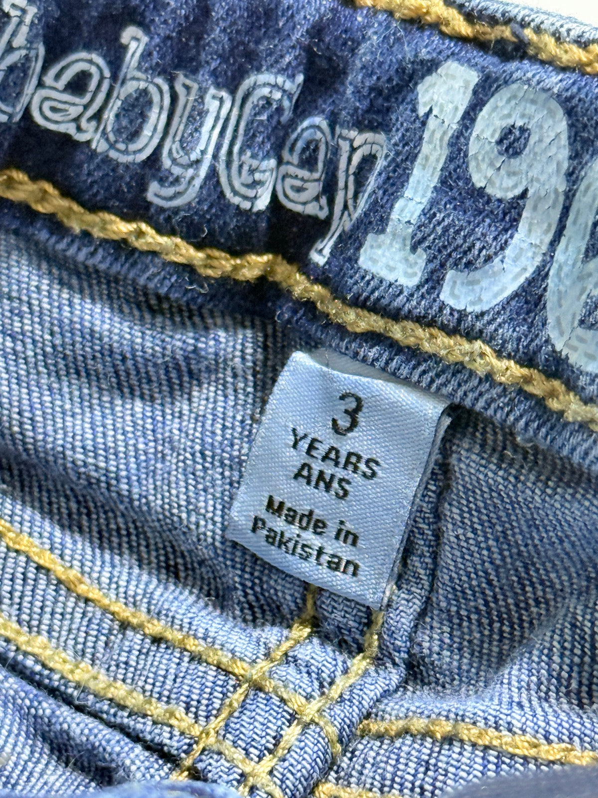 Baby Gap Dark Wash Denim Shorts 3Y