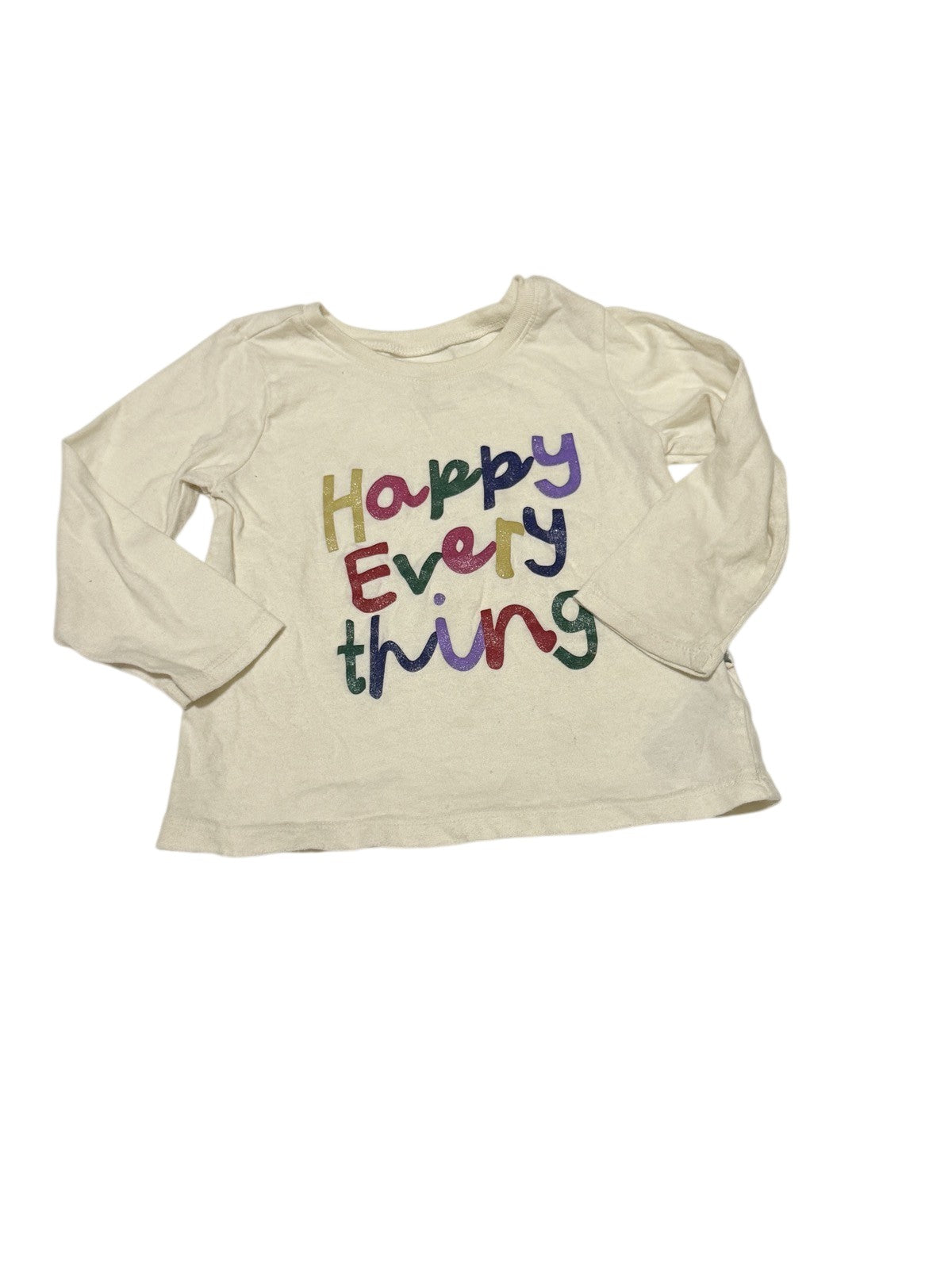 Baby Gap Happy Everything Long Sleeve Tee 2T