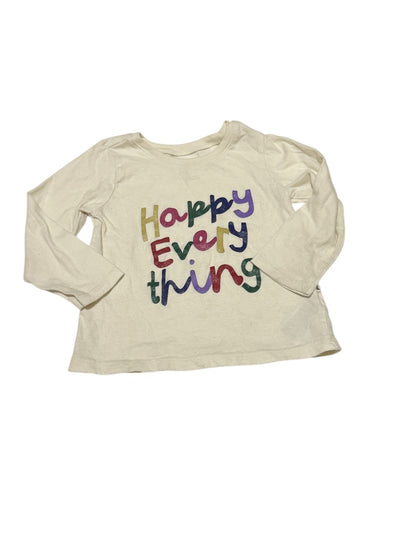 Baby Gap Happy Everything Long Sleeve Tee 2T