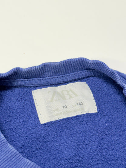Sweat-shirt graphique Zara bleu Los Angeles taille 10