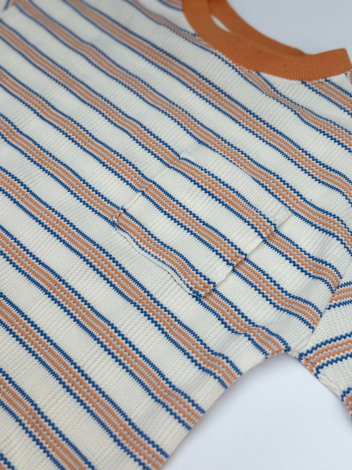 Old Navy Striped Waffle Tee 4T