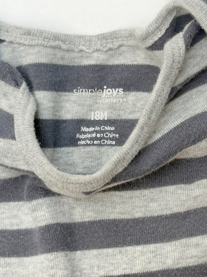 Simple Joys by Carter's Striped Bodysuit 18M