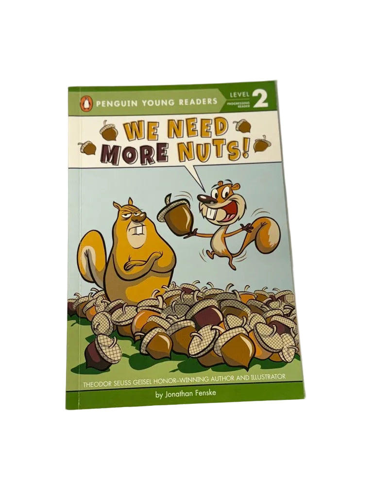 Young Readers level 2 -We Need More Nuts - Book