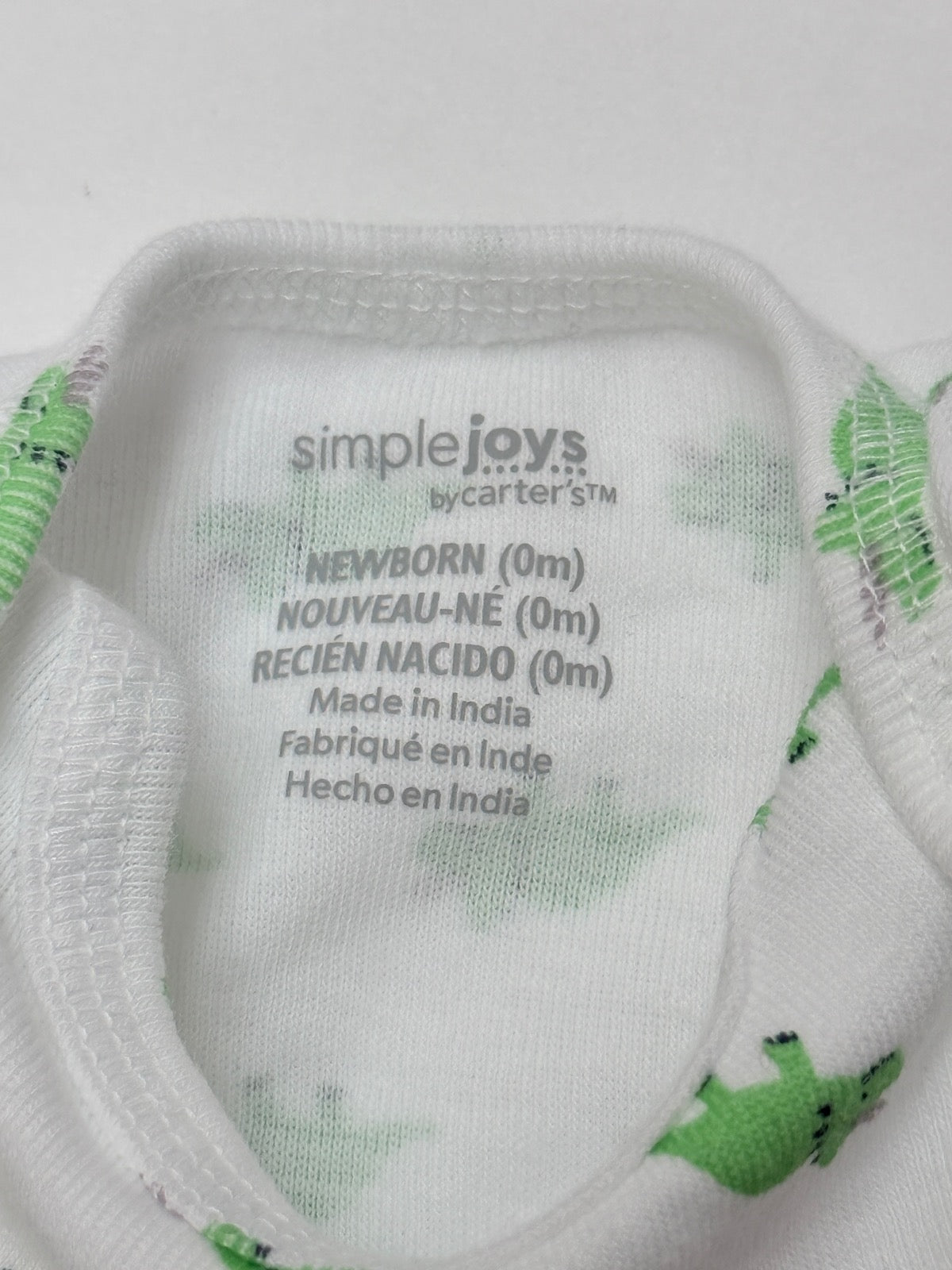 Simple Joys by Carter's Dinosaur Bodysuit Newborn