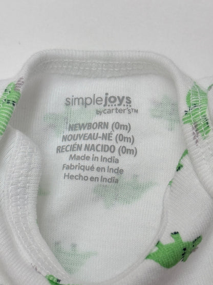 Simple Joys by Carter's Dinosaur Bodysuit Newborn