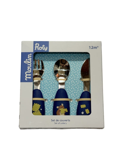 Moulin Roty Puce & Pilou Baby Cutlery Set