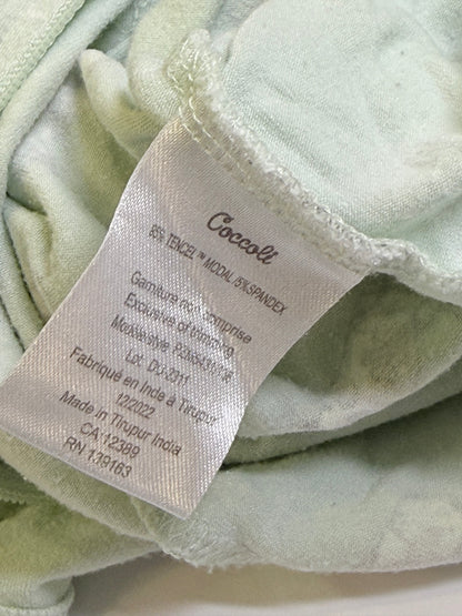 Coccoli Cow Print Footed Sleeper 18M