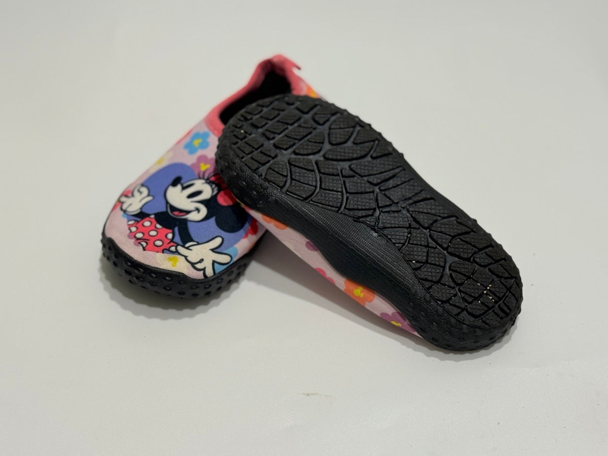 Disney Minnie Mouse Pink Water Shoes Size 6