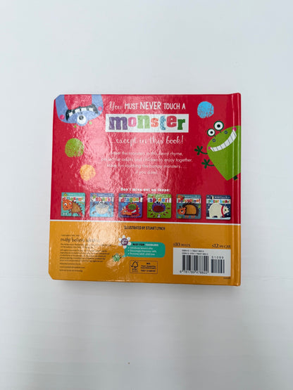 Never Touch a Monster! Touch-and-Feel Book