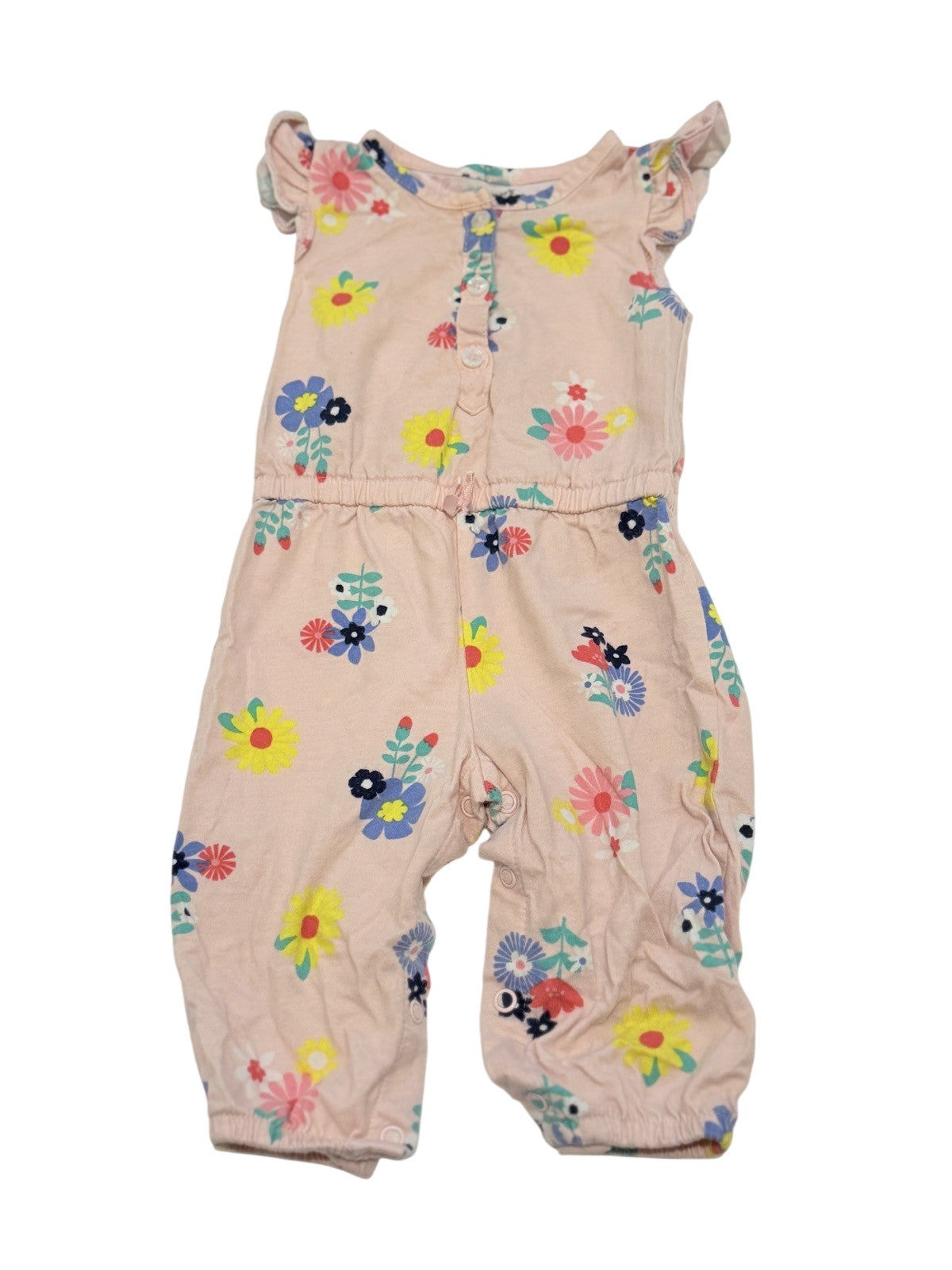 Carter's Floral Jumpsuit Romper 6M
