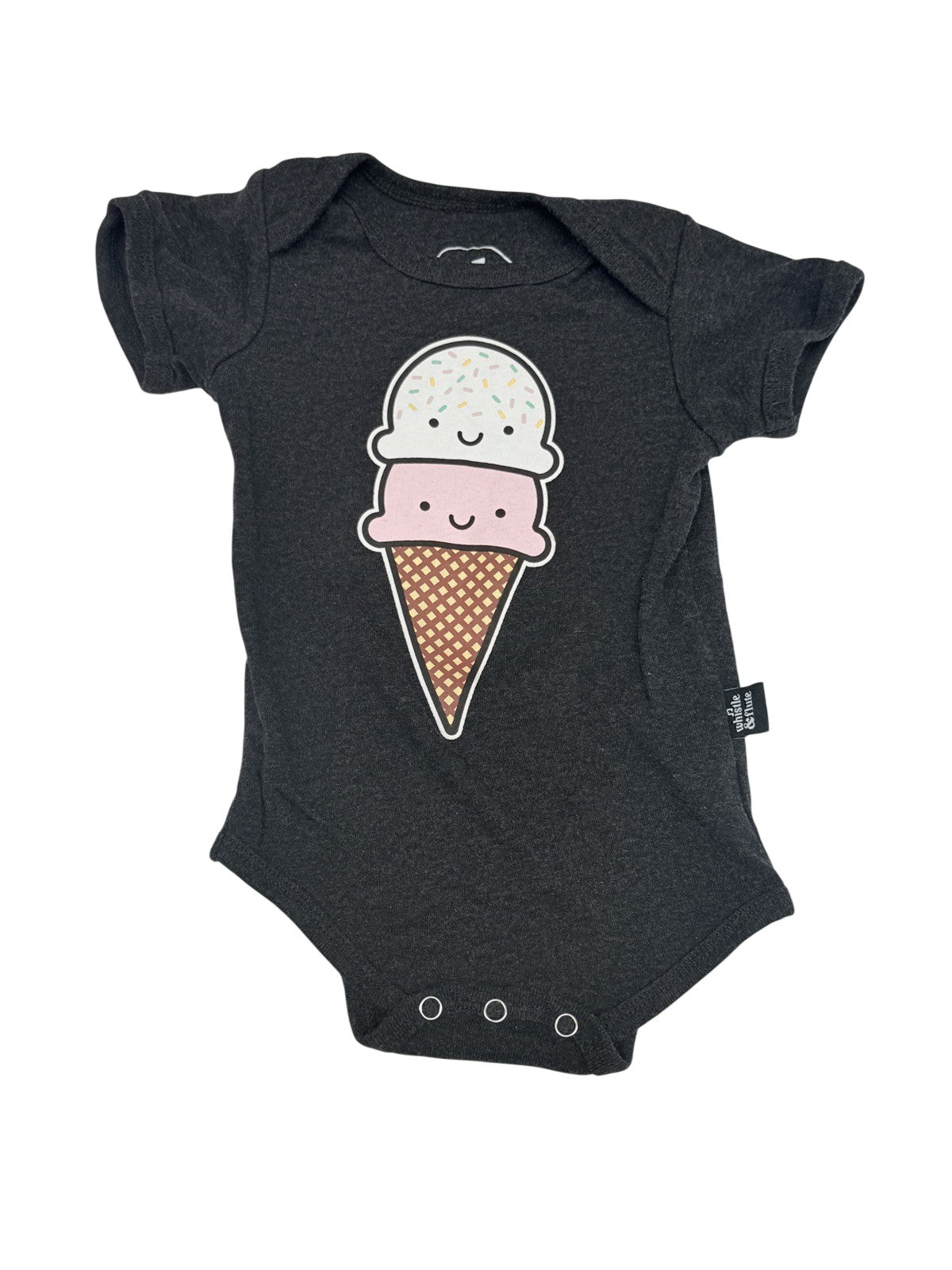 Whistle & Flute Ice Cream Onesie 6-12M