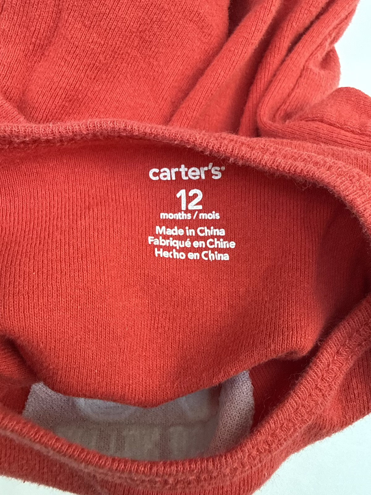 Carter's Little Dude 84 Red Bodysuit 12m