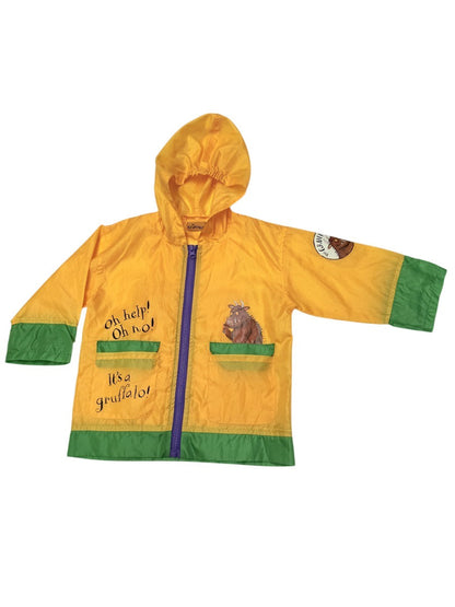 The Gruffalo Yellow Rain Jacket Size 3-4