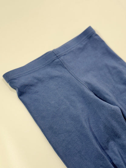 Peekaboo Beans Blue Ruched Leggings Size 10
