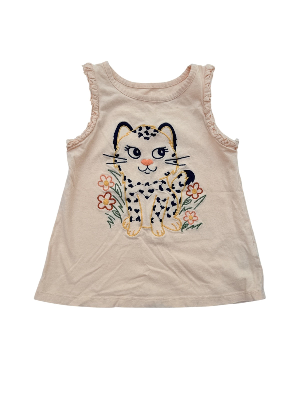 Joe Fresh Leopard Tank Top Toddler Size 5