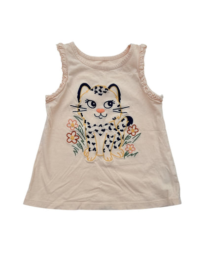 Joe Fresh Leopard Tank Top Toddler Size 5