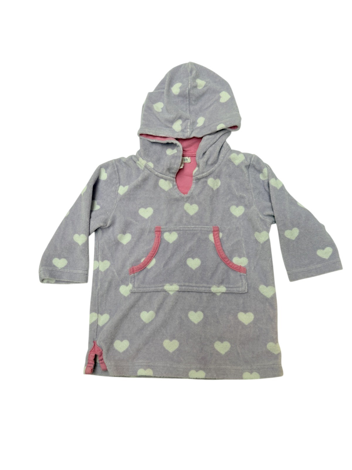 Pottery Barn Kids Heart Hooded Cover-Up 12-18M
