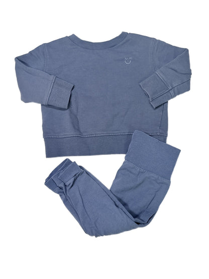 Nordstrom / Sanetta Blue Sweatsuit 6-12m