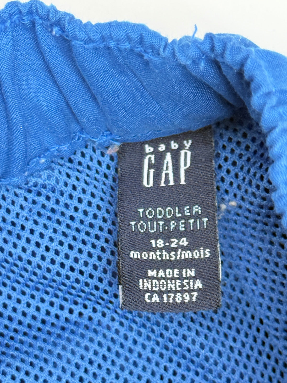 Baby Gap Blue Track Pants 18-24M