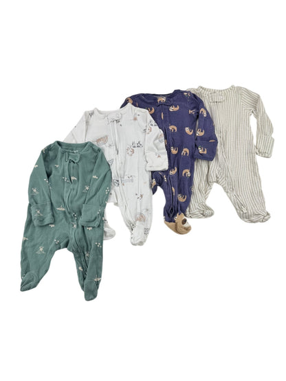 Carter's Child of Mine 4-Pack Sleepers Newborn