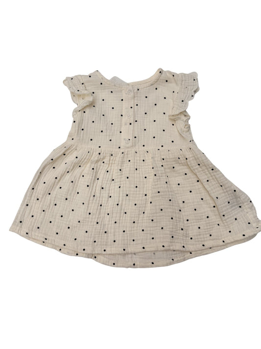 H&M Polka Dot Muslin Cotton Dress 3T
