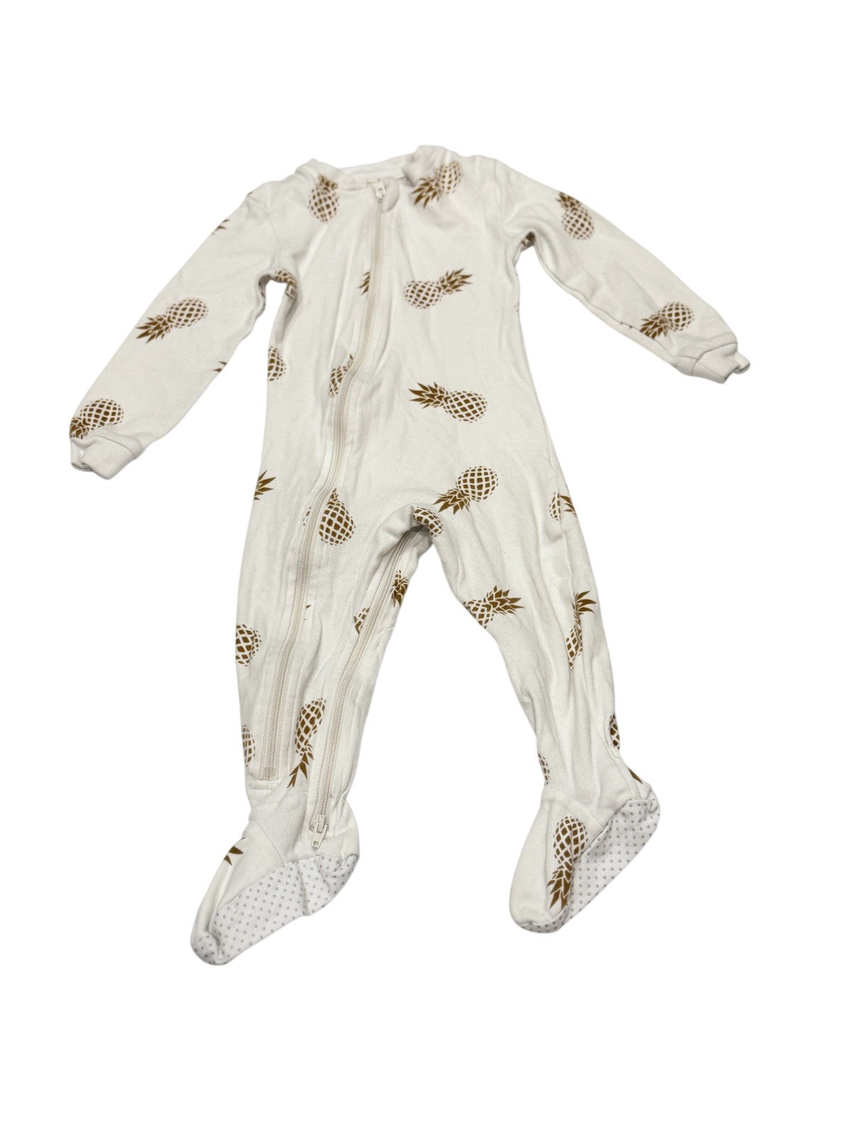 Zippy Jamz Pineapple Footed Pajama 9-12M