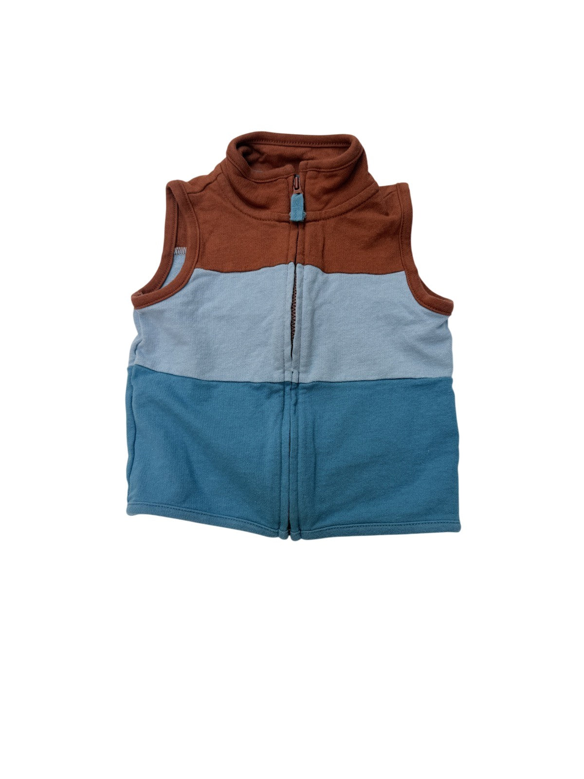 Carter's Colorblock Fleece Vest 12M