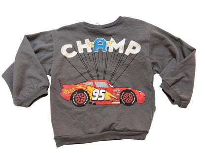 Disney Cars Lightning McQueen 2-Piece Sweatshirt Set Size 7