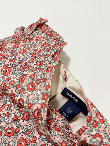 babyGap Floral Cotton Dress 6-12M