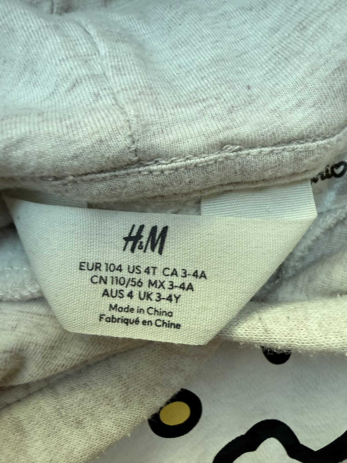 H&M Hello Kitty Love Hoodie 4T
