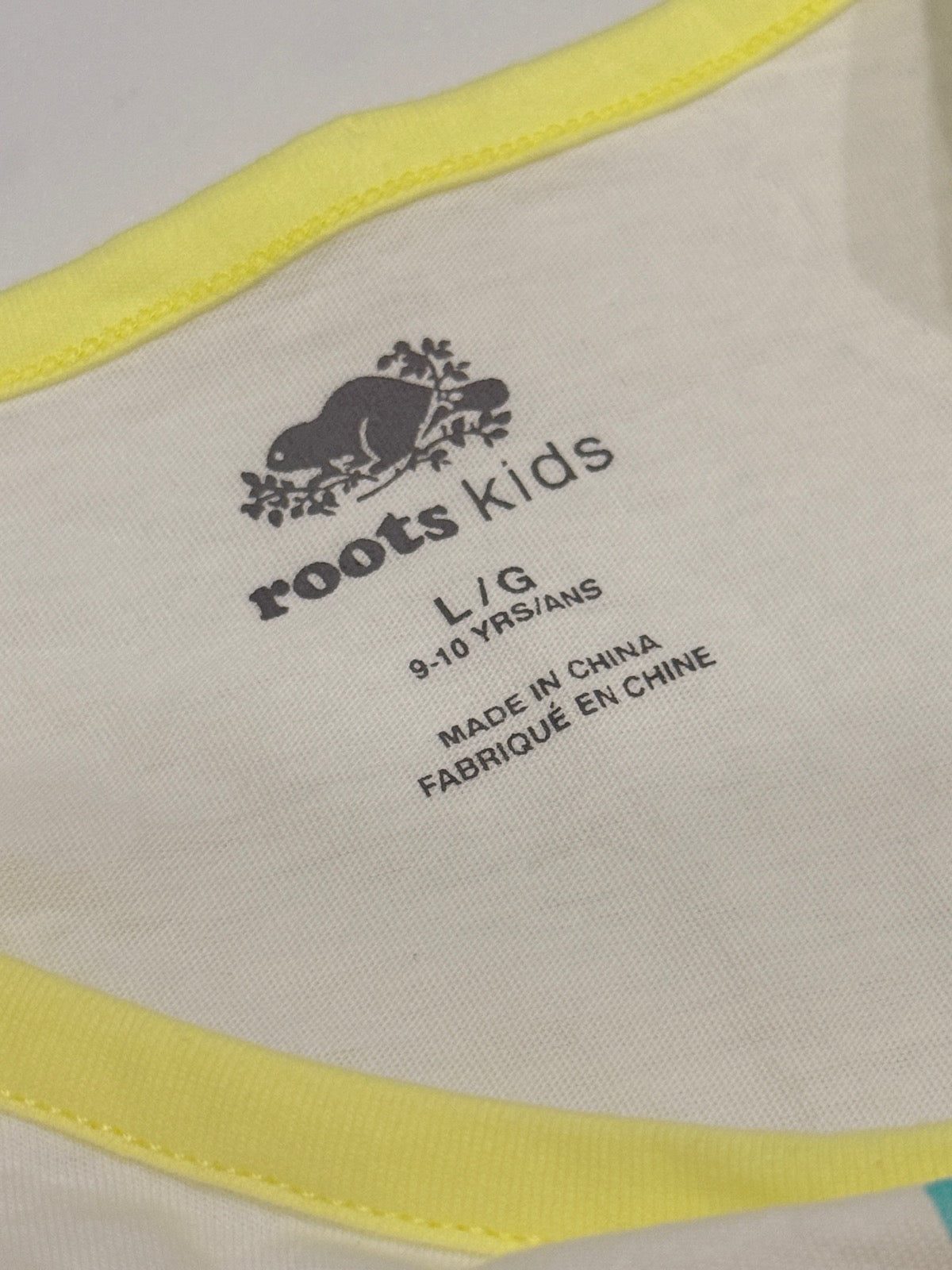 Roots Kids Graphic Tie-Front T-Shirt 9-10y