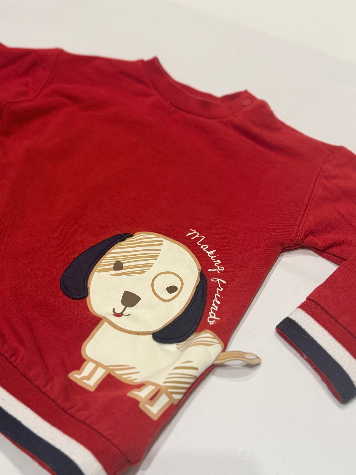 Mayoral Red Dog Tracksuit Set 3T