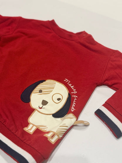 Mayoral Red Dog Tracksuit Set 3T