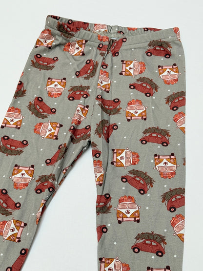 Little & Lively Car Print Leggings 4T