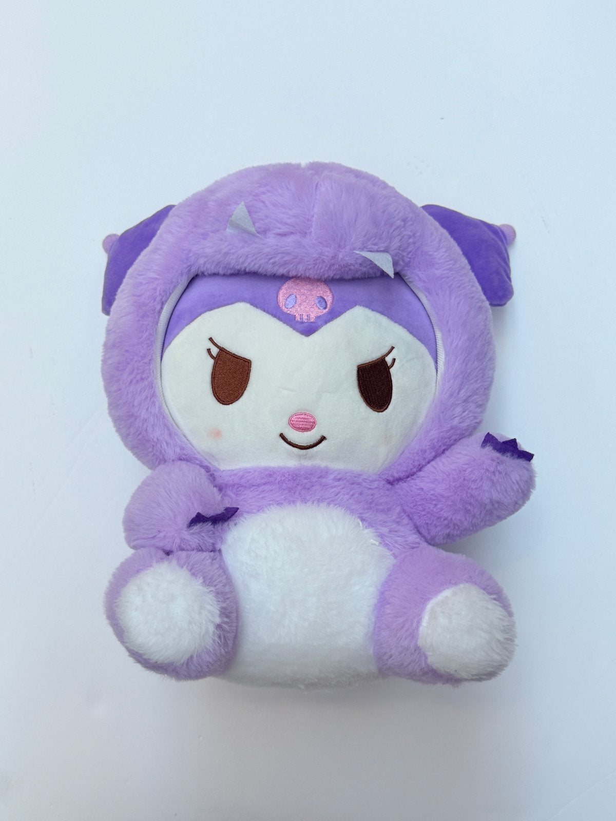 Kuromi Dinosaur Plush Purple