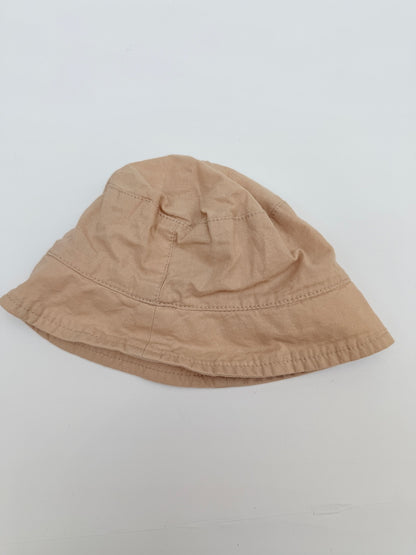 H&M Beige Cotton Bucket Hat 2-4M