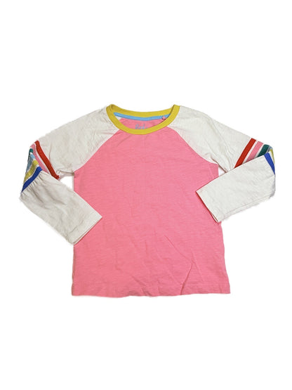 Boden Rainbow Stripe Raglan Long Sleeve 5-6Y