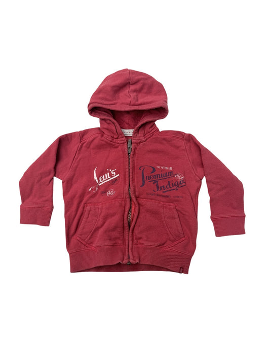 Levi's Premium Indigo Zip Hoodie 18M