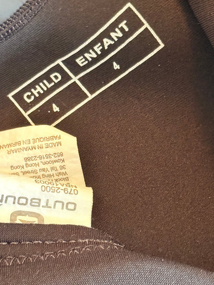 Outbound Shorty Wetsuit Child Size 4