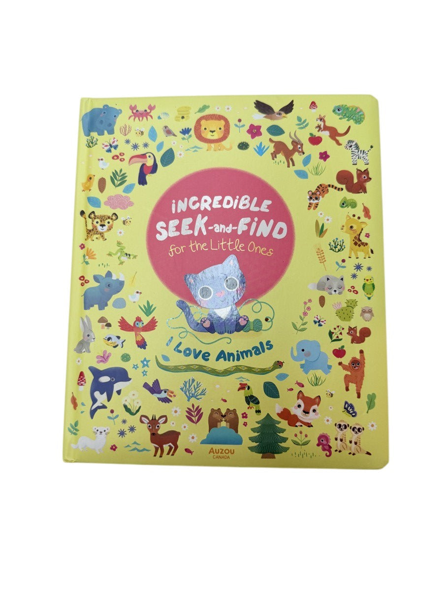 I Love Animals Seek-and-Find Book