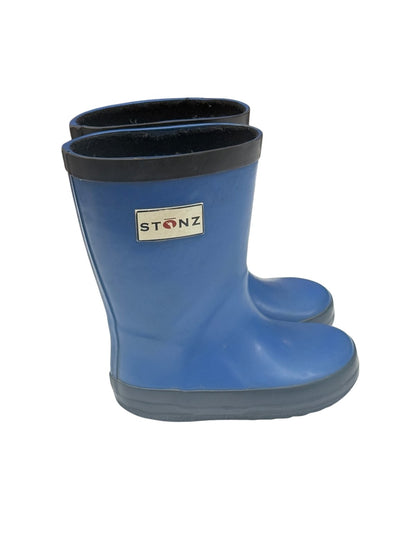 Stonz Blue Rain Boots Size 7