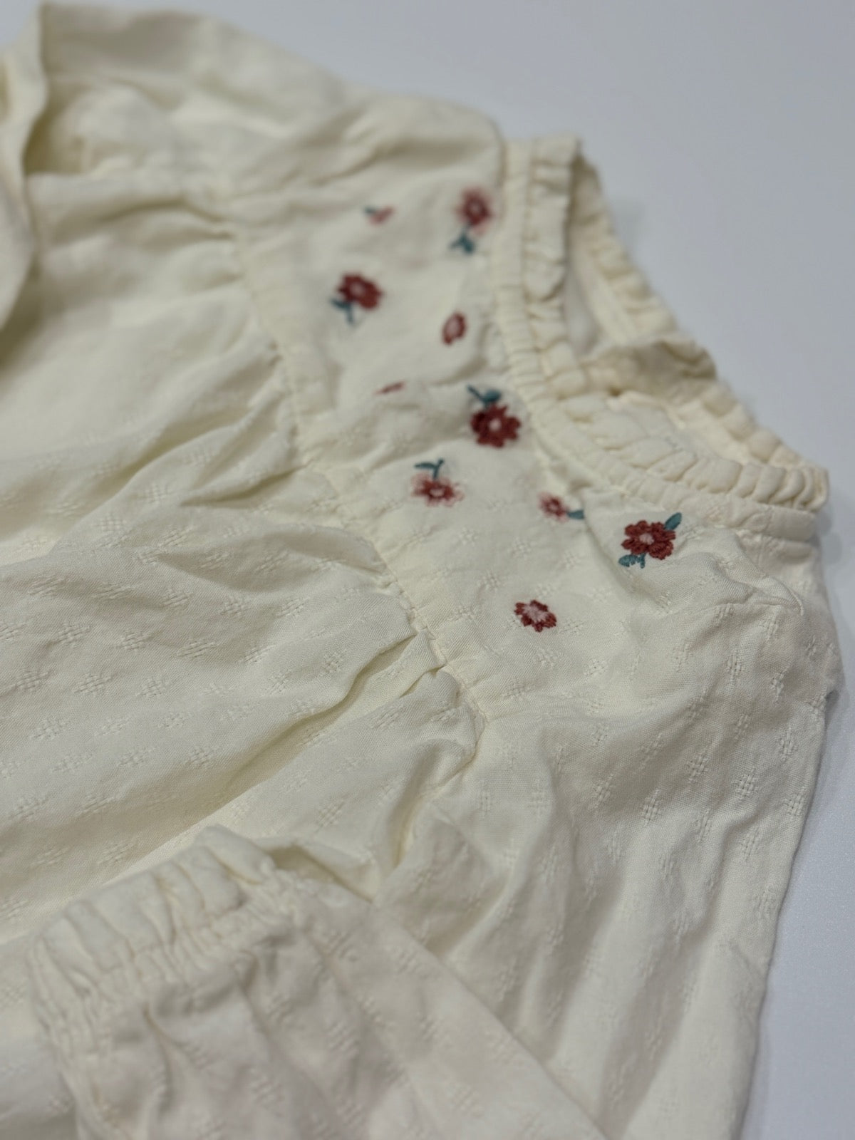 Little Planet by Carter's Floral Blouse 6M