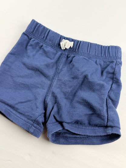 Carter's Navy Cotton Shorts 12M